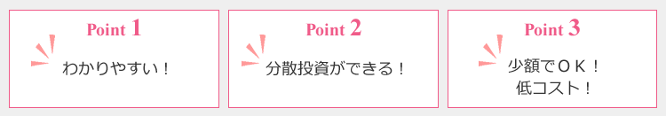 ETFの特徴